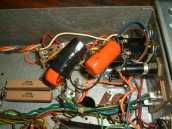 Leslie motor capacitors, bad repair